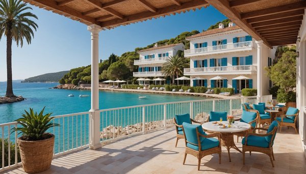 Séjournez dans un hôtel 4 étoiles à cogolin au bord de l'eau